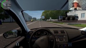 Прокатил деда на своей оперской гранте  -  РЕАЛЬНАЯ ЖИЗНЬ В City Car Driving