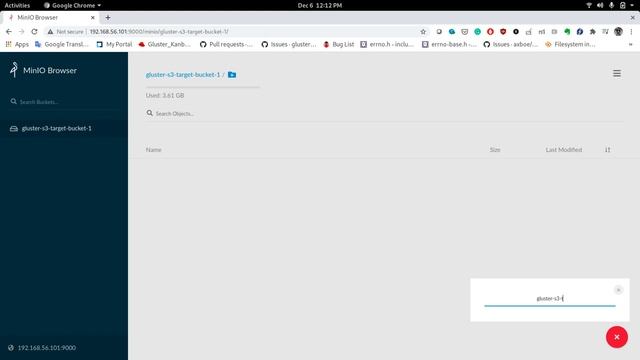 how to add target bucket on minio S3 server смотреть онлайн