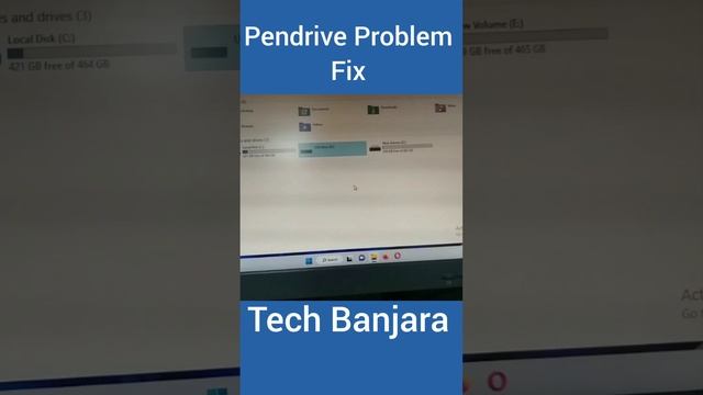 Pen Drive Problem fix