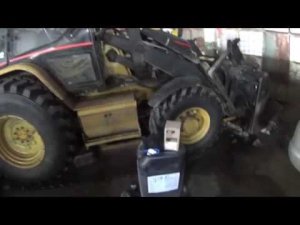 Экскаватор-погрузчик!!!Замена масла в АКПП+фильтр.