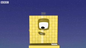 Numberblocks 100 color change