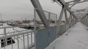 Уфа. Дёма, мост, вьетнамский рынок.