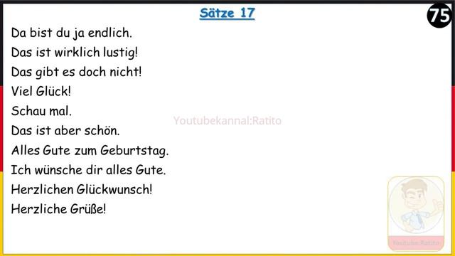 Deutsch für Anfänger - A1 - A2 (5) - Training смотреть онлайн