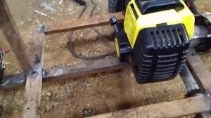 Детский трактор из металлолома. Болгарин 2.0