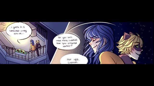 Комикс Леди Баг и Супер Кот || Нежность (часть 2)