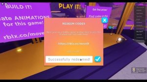ROBLOX КОДЫ В ИГРЕ Island of Move