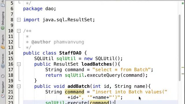 Complete DAO and Create Facade смотреть онлайн