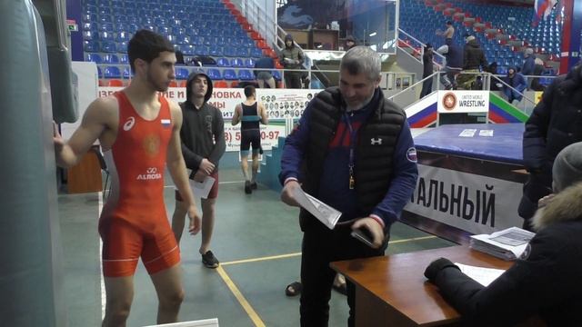 Взвешивание борцов до 65 кг, 2ч. смотреть онлайн