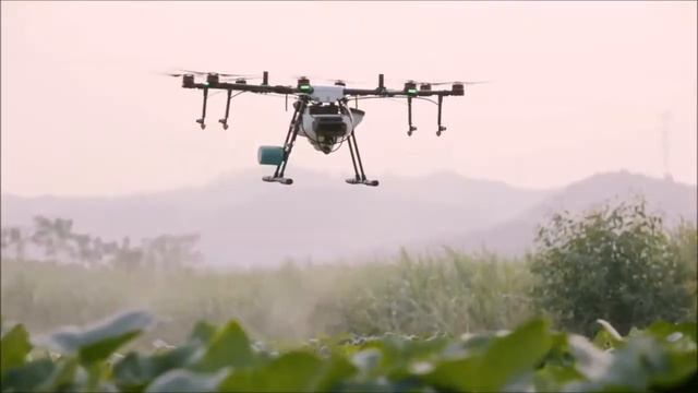 Agricultural Drone Sprayer from DJI MG 1P SERIES Interference Resistance & Precision Radar