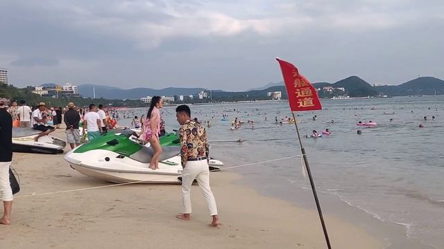 #2 Пляж ДАДУНХАЙ, ХАЙНАНЬ. Море и Набережная. Ноябрь 2019.