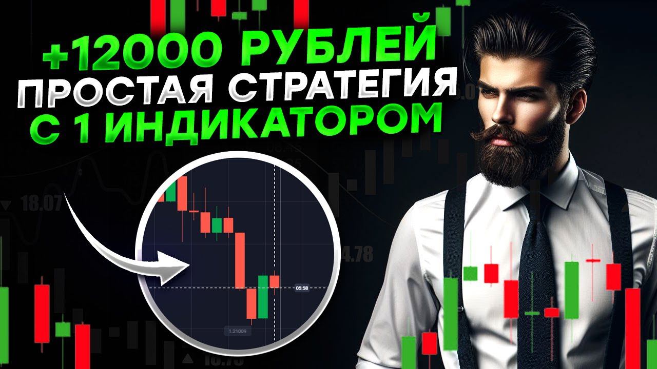 ПРОСТАЯ СТРАТЕГИЯ с 1 ИНДИКАТОРОМ |ОБУЧЕНИЕ БЕСПЛАТНО| TRADING