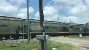 CP 8161 SB Leads Grain Hopper DPU Magnolia,Tx