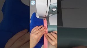 Пришиваем планку на футболку или блузку поло. ШЬЮ САМА Sew a placket onto a polo shirt or blouse.