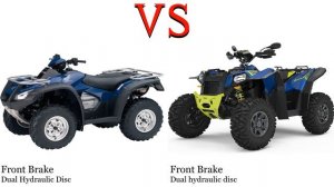 Honda TRX 680 vs Polaris Scrambler XP 1000 Test specification comparison