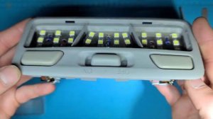 Пересвет плафонов освещения Mitsubishi Lancer 9