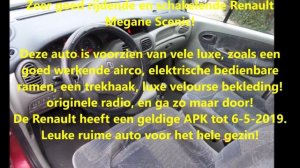 Vree Car Trading. Renault Megane Scenic 1.6 16V RXE b.j 2001