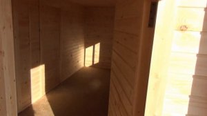 Дачный домик 4.6х5.8м. из двух бытовок "Мга". Цена в СПб. 135 500 руб.