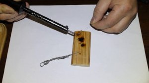 Как паять поводки из поводкового материала для рыбалки.