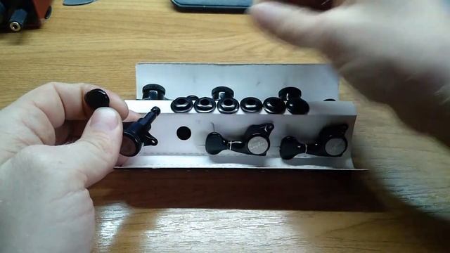 Распаковка и установка локовых колков Guyker с Aliexpress смотреть онлайн