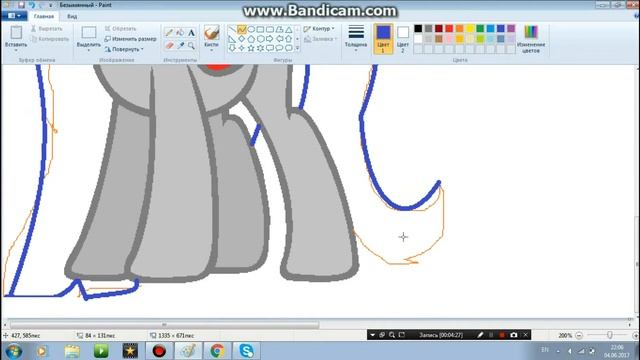 Ускоренное видео"РИСУЮ ПО МАНЕКЕНУ ПОНИ." смотреть онлайн