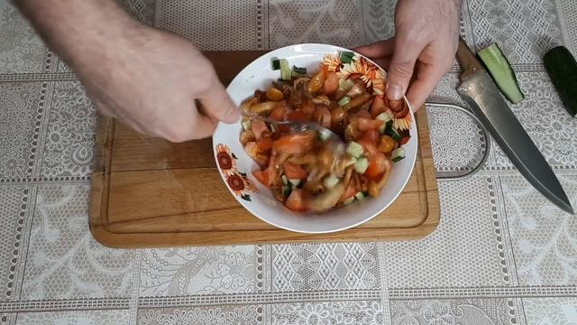 САЛАТ НА ПРАЗДНИЧНЫЙ СТОЛ, САЛАТ БЫСТРОГО ПРИГОТОВЛЕНИЯ, НЕЖНЫЙ САЛАТ ЗА 10 МИНУТ