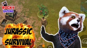 РОККИ играет в Jurassic Survival! Часть 1. 12+