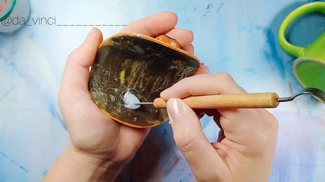 Разбилась чашка с декором из полимерной глины | как снять декор |  полимерная глина |