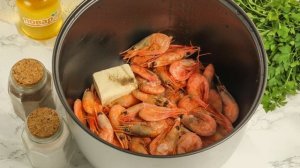 Жареные креветки в мультиварке