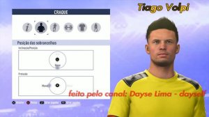 Tiago Volpi - look a like gameface fifa 19