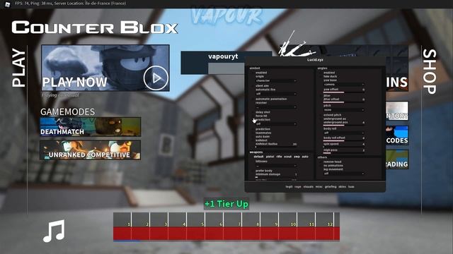 Counter Blox Script GUI Roblox [Kill All + ESP] (Pastebin 2022) смотреть онлайн