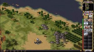 Red Alert 2 CncNet - Malibu Cliffs 1 Vs 5 Hard | No Money | #ra2 #CommandandConquerRedAlert2