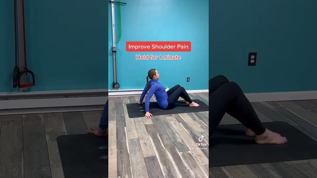 Improve shoulder pain and posture with this stretch from Dr. Chloe.