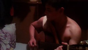 Песня под гитару "В опустевшем парке"