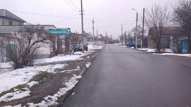 Тараз(Джамбул) Перекресток Черняховского-40лет Победы.18 февраля 2023 г. смотреть онлайн