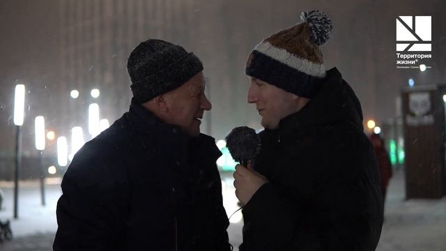 Зимушка зима в ЖК "Арбековская застава"