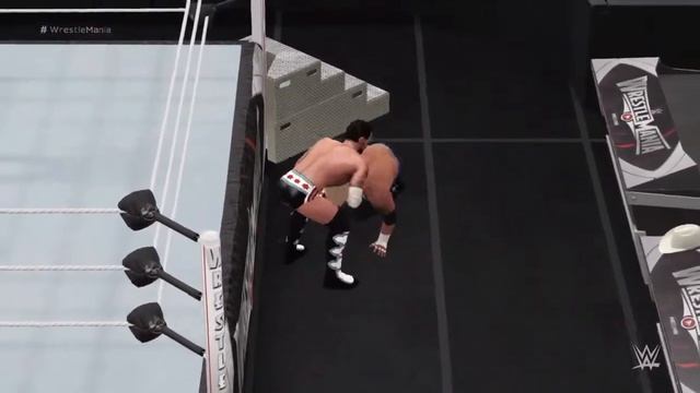 WWE 2K16 dream match #1 DDP VS CM PUNK смотреть онлайн