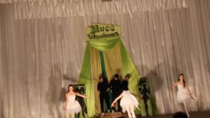 Танец в светодиодных костюмах