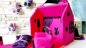 Сумочка домик для кукол своими руками