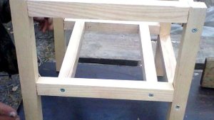 стульчик для кормления+парта своими руками