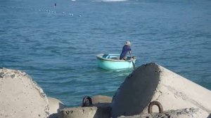 Вьетнамская рыбацкая лодка