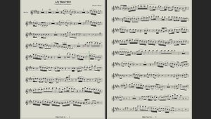 Candy Dulfer & David Stewart - Lily Was Here (Sheet Music For Saxophone Alto) Makap Sax Edit