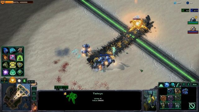 Tychus vs Raynor[StarCraft 2 Direct Strike Commanders]#46 смотреть онлайн