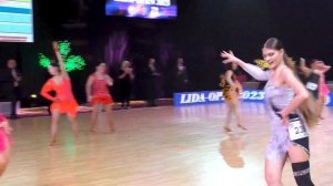 Самба / Соло Леди, Латина (D) 1/2 финала - Lida Open 2023 спортивные бальные танцы