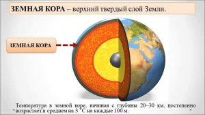 Природа Земли. Литосфера и рельеф Земли. Тема 10. Литосфера. Внутреннее строение Земли