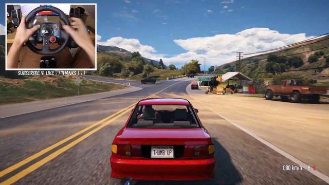 Mitsubishi Lancer 1994 - GTA V | Logitech G29 ? When GTA VI ? Who waiting? REVIEW смотреть онлайн