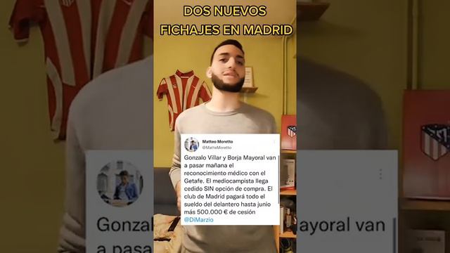 🚨GONZALO VILLAR Y BORJA MAYORAL FICHARÁN POR EL GETAFE🚨