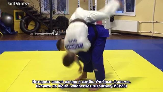 Дзюдо. 7 вариантов бросков с захватом двух рукавов.
