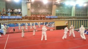 Аттестация в кудо на жёлтый пояс