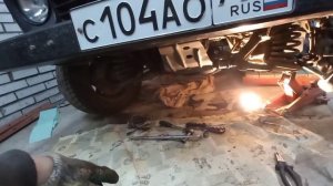 замена переднего редуктора НИВА 2121.