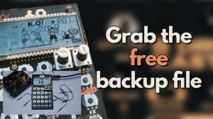 PO-33 drum kit | BASTL KASTLE B DRUM | Teenage Engineering pocket operator PO 33 drum kit